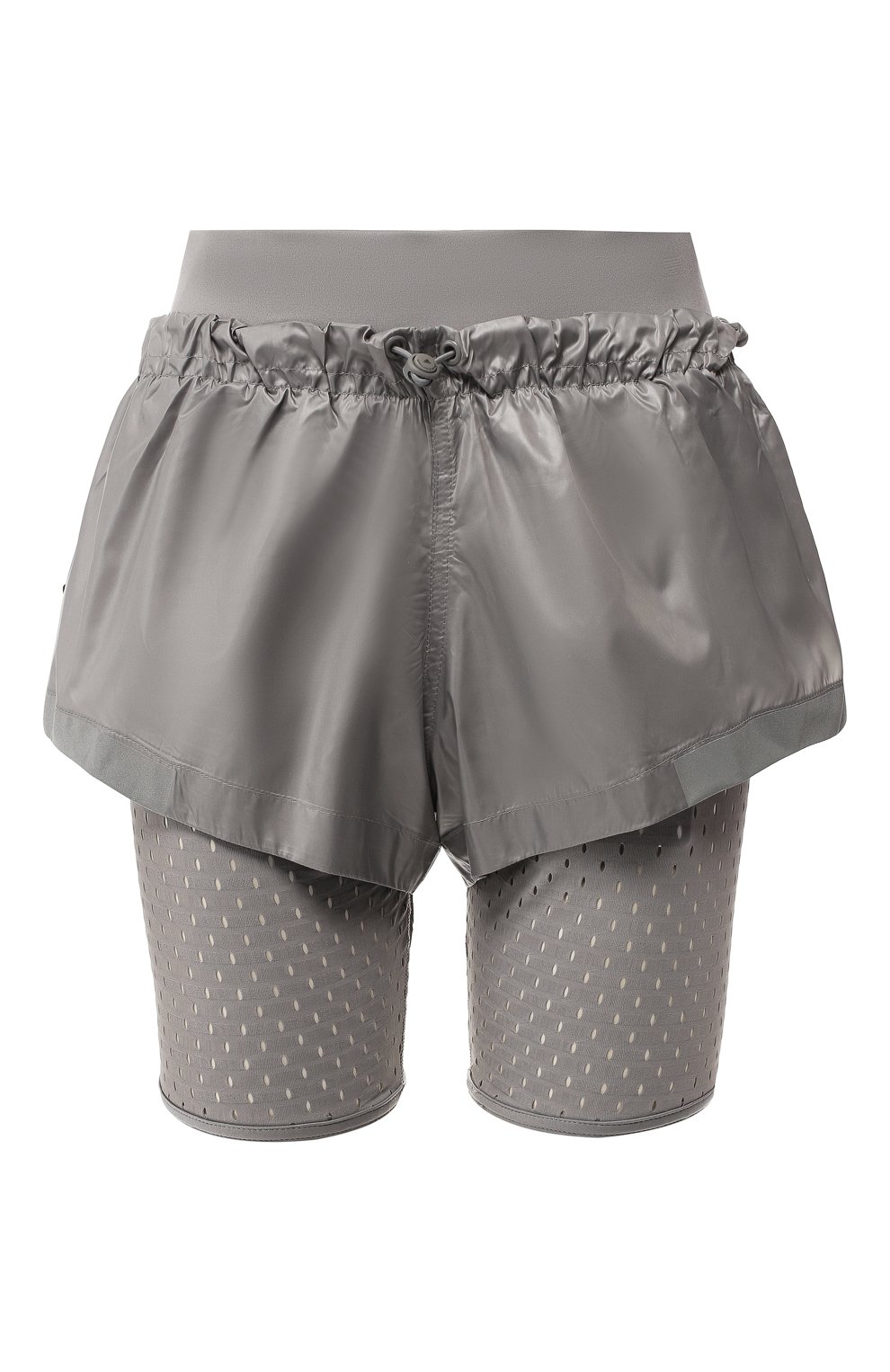Шорты ADIDAS BY STELLA MCCARTNEY серебряного цвета по цене 5570 руб., арт. DT9286, фото 1 Шорты ADIDAS BY STELLA MCCARTNEY, арт. DT9286, фото 1