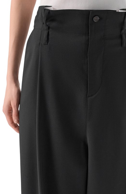 Шерстяные брюки N21 B051/3016 Чёрный  B051/3016 Фото 5