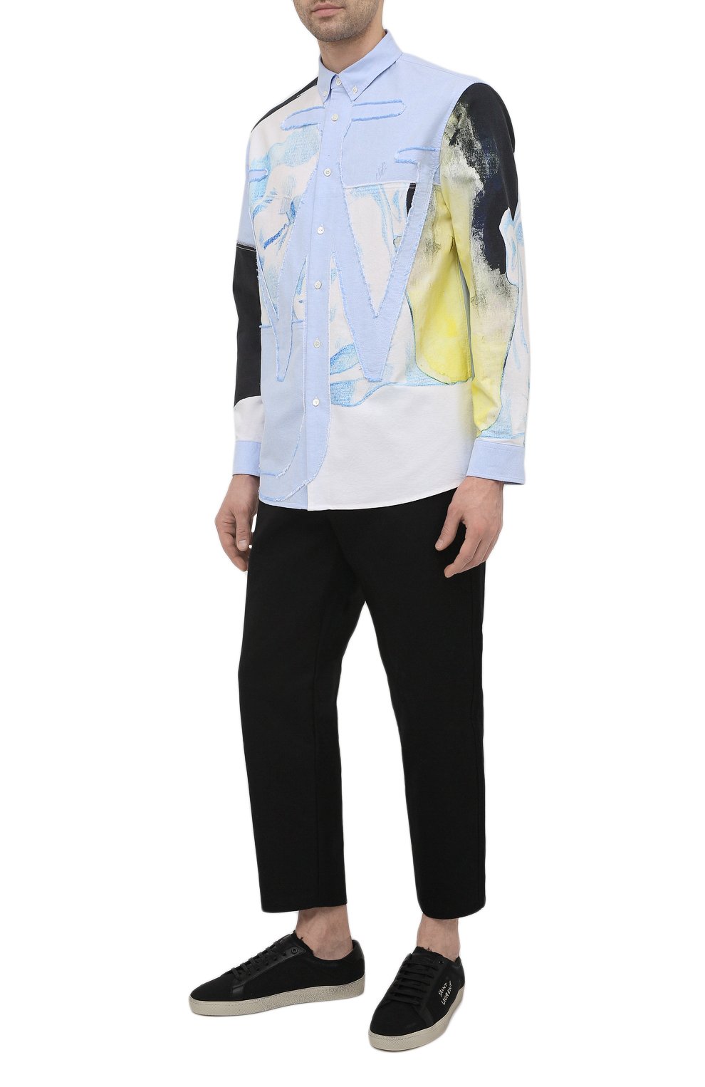 Хлопковая рубашка j.w. anderson x pol anglada JW ANDERSON, арт. SH0086 PG0480, фото 2