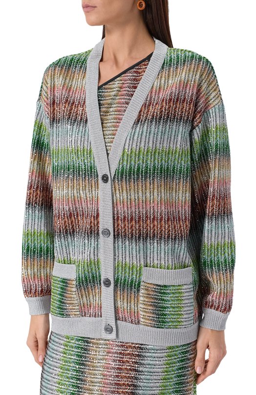 Кардиган Missoni DS25SM0I/BC0051 Разноцветный  DS25SM0I/BC0051 Фото 3