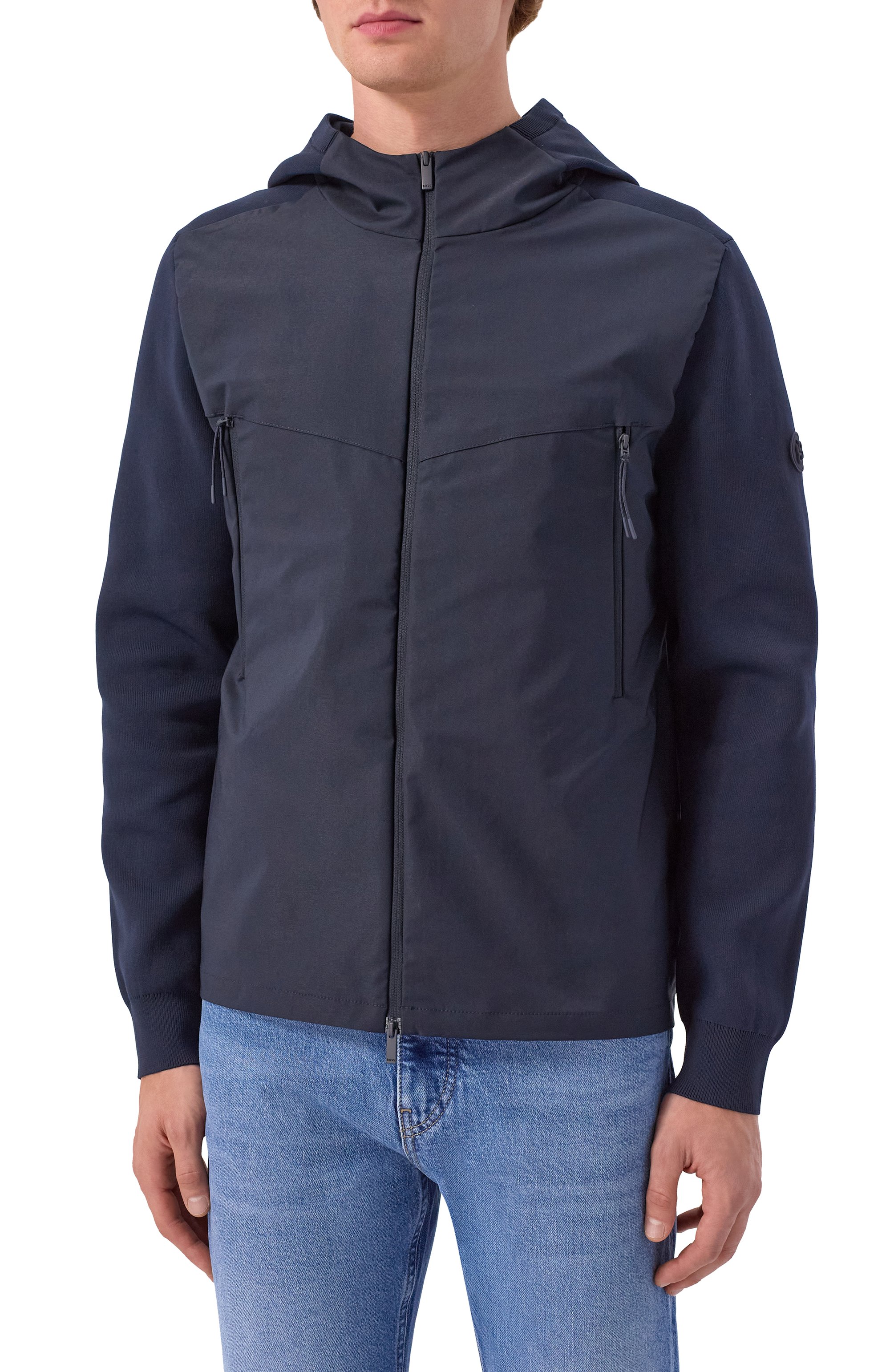 Комбинированная толстовка BOSS, арт. 50544686, фото 3