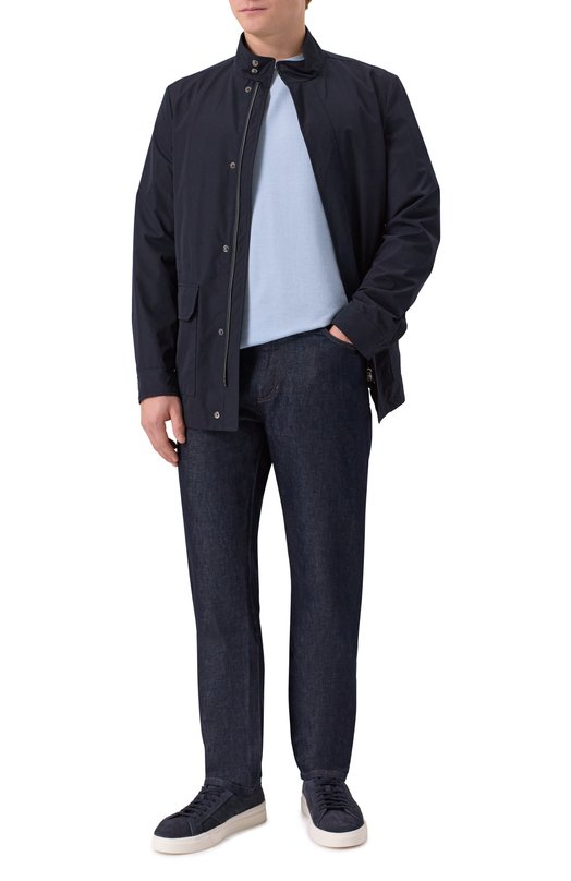 Шерстяная футболка Bogner 88381222 Голубой  88381222 Фото 2