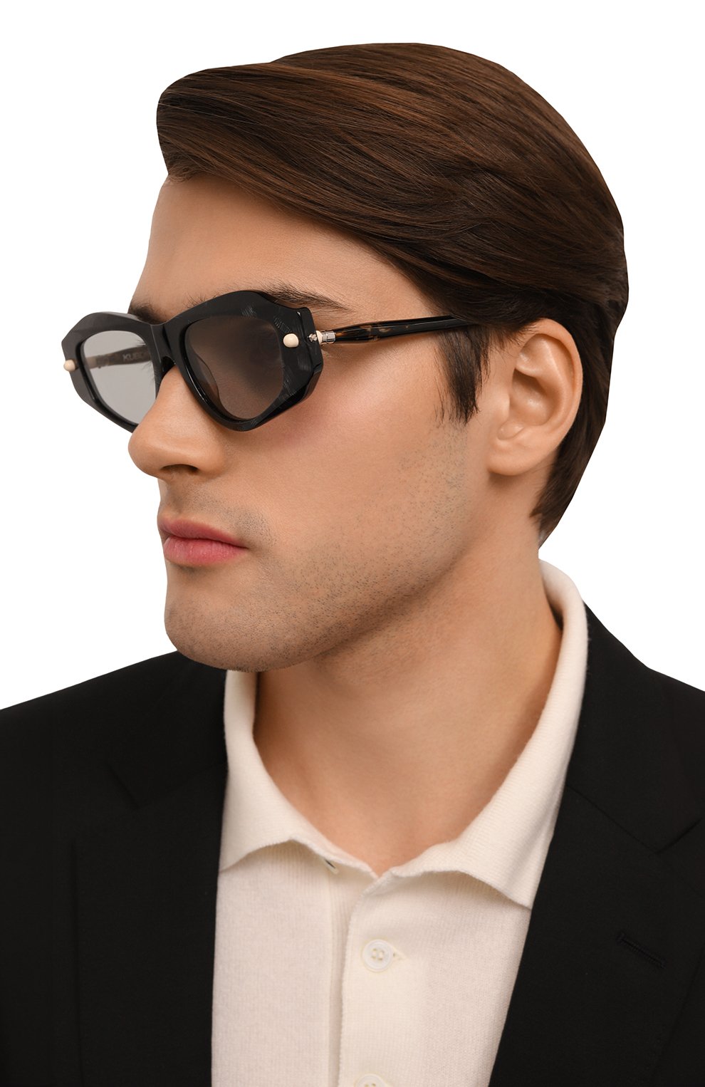 Солнцезащитные очки KUB0RAUM, арт. P15 BKN GREY1, фото 3