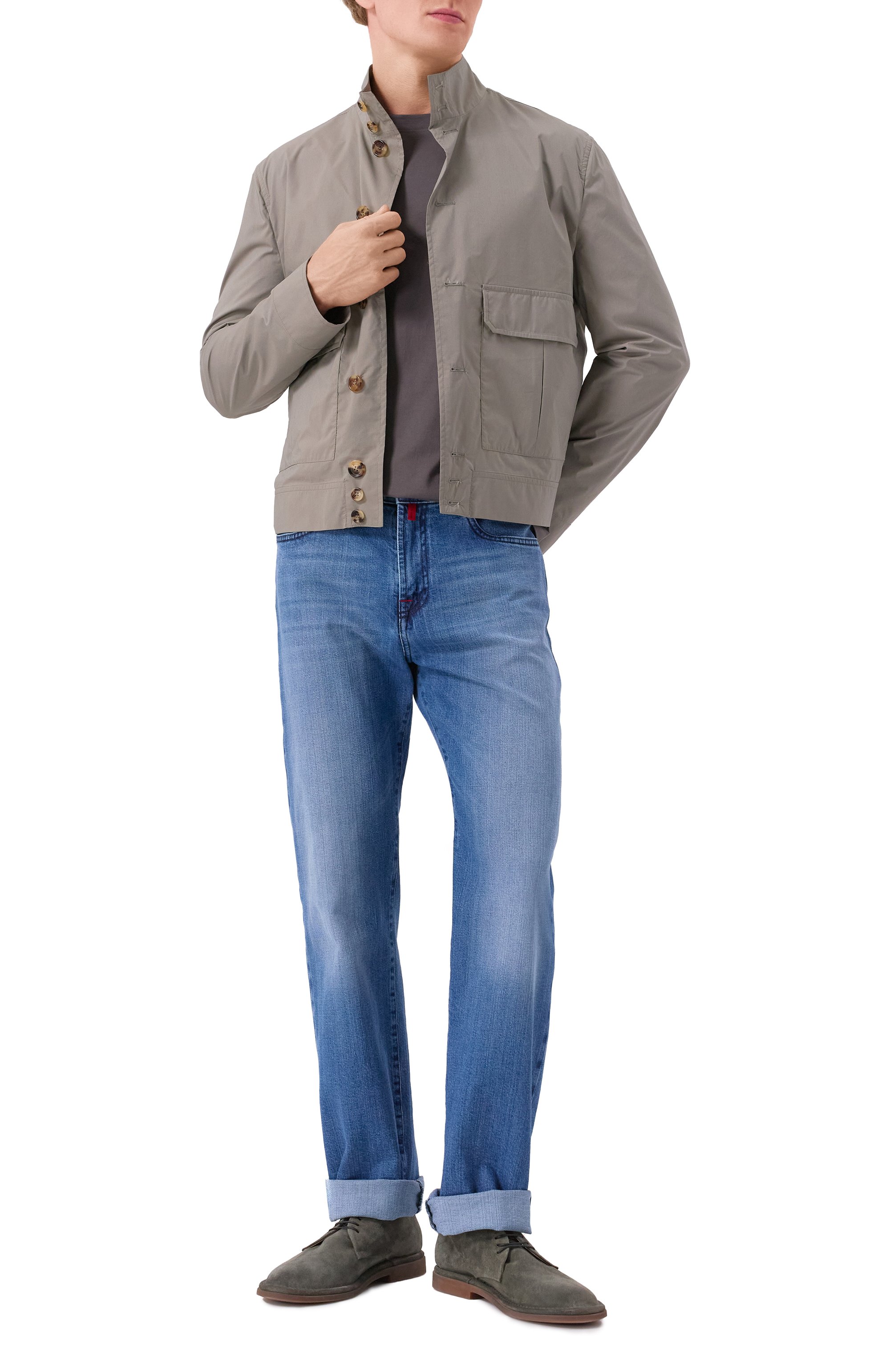 Замшевые ботинки PANTANETTI, арт. 18534A, фото 2