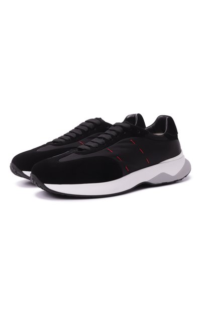 Мужские комбинированные кроссовки KITON, арт. USSA374N0133302