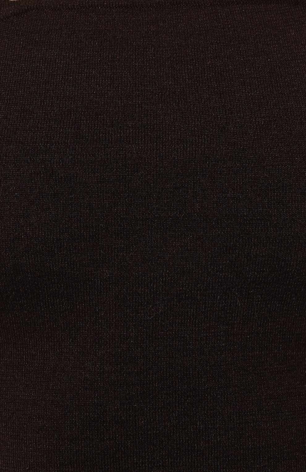 Топ из шерсти и шелка COSY SUNDAY темно-коричневого цвета по цене 37800 руб., арт. S1AT015CG, фото 5 Топ из шерсти и шелка COSY SUNDAY, арт. S1AT015CG, фото 5