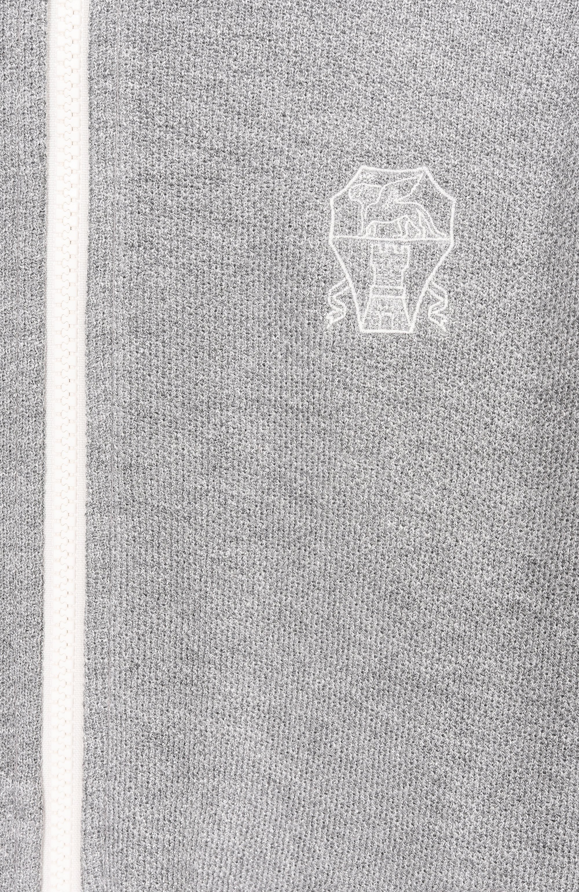 Толстовка из вискозы и хлопка BRUNELLO CUCINELLI, арт. BG930E892C, фото 3