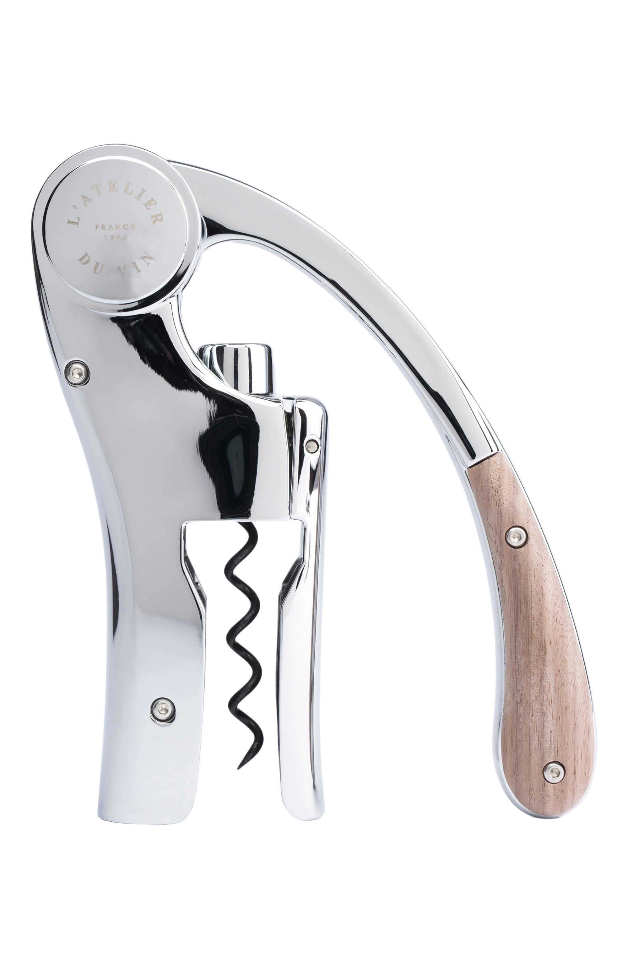 Штопор для вина рычажный oeno motion wood & chrome L`ATELIER DU VIN, арт. 095464-7, фото 1
