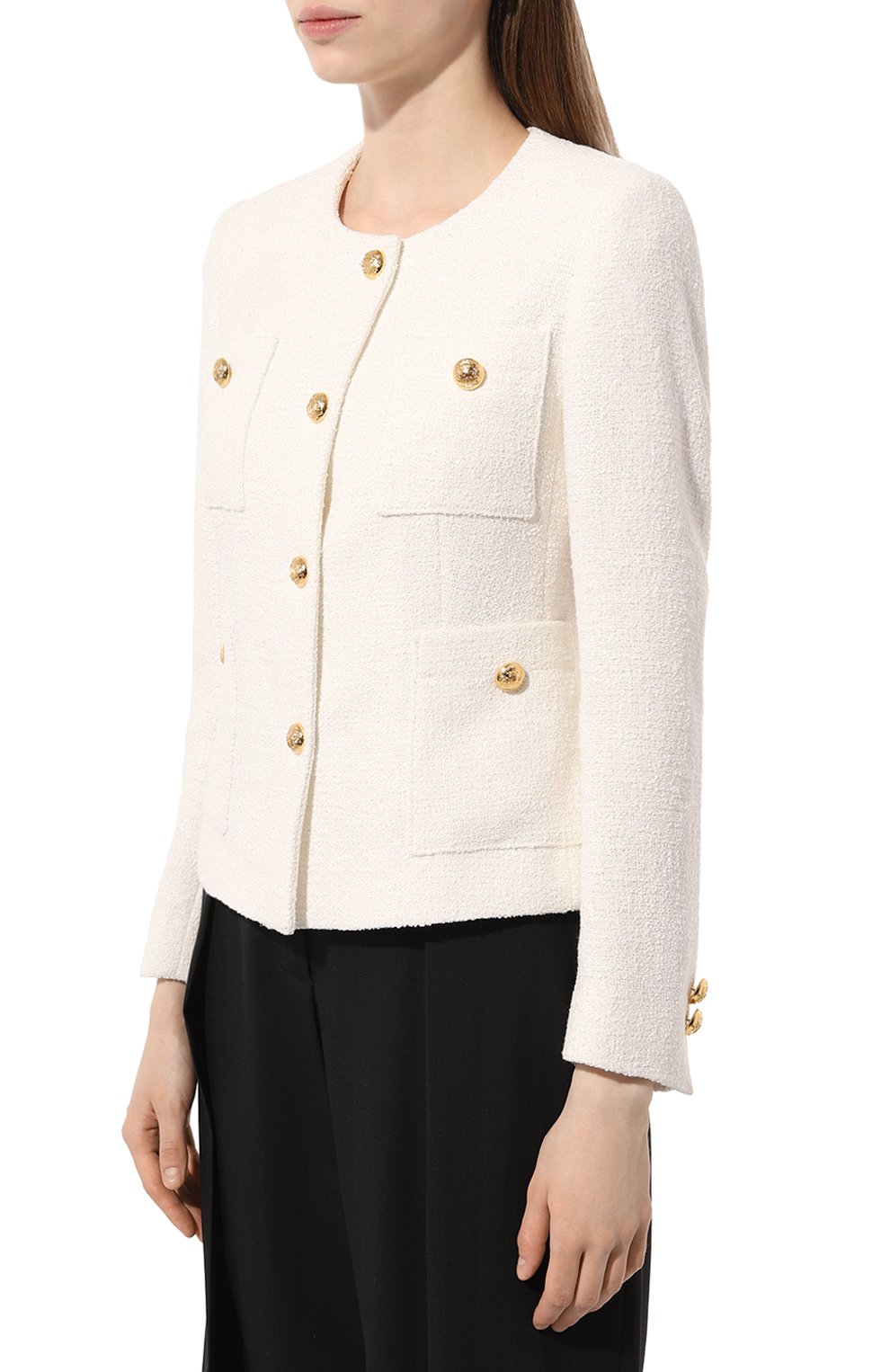 Твидовый жакет TAGLIATORE 0205, арт. BEVERLY/340250/EX919, фото 3