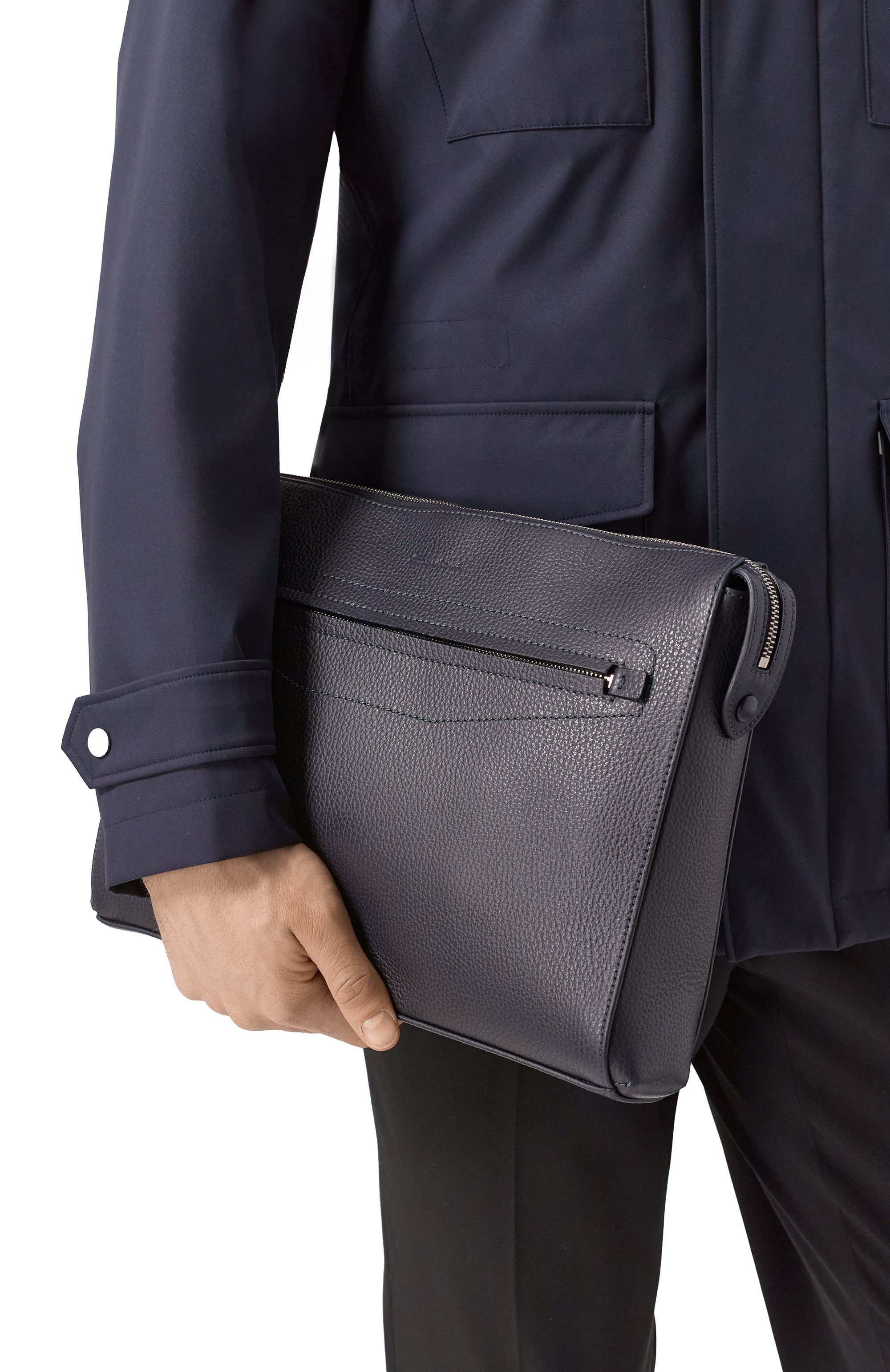 Кожаная папка для документов SANTONI, арт. UFPGA2714EN-AVGP, фото 2