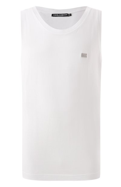 Мужская хлопковая майка DOLCE & GABBANA, арт. G8QJ5T/G7N7A