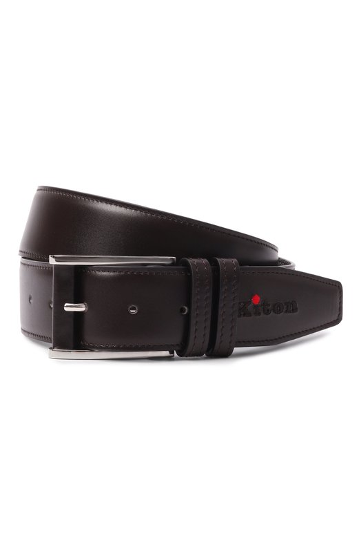 Кожаный ремень Kiton USC7140N0010103 Коричневый USC7140N0010103