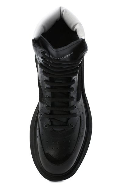 Кожаные кроссовки ALEXANDER MCQUEEN, арт. 627221/WHRH6, фото 5