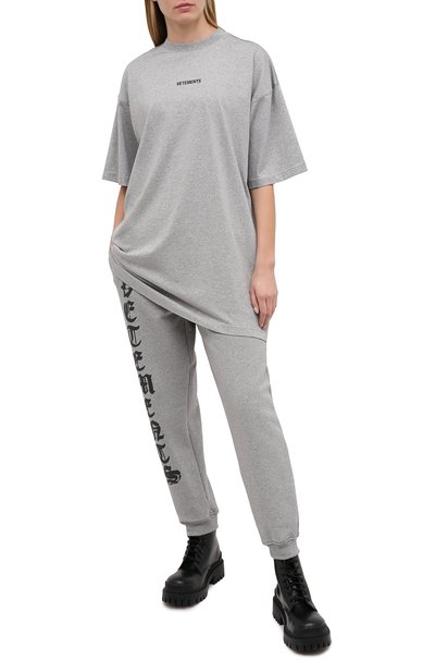 Хлопковая футболка VETEMENTS, арт. UE51TR540G 1600/W, фото 2