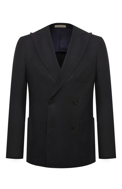 Мужской пиджак из шелка и шерсти CORNELIANI, арт. 94X009-9416911