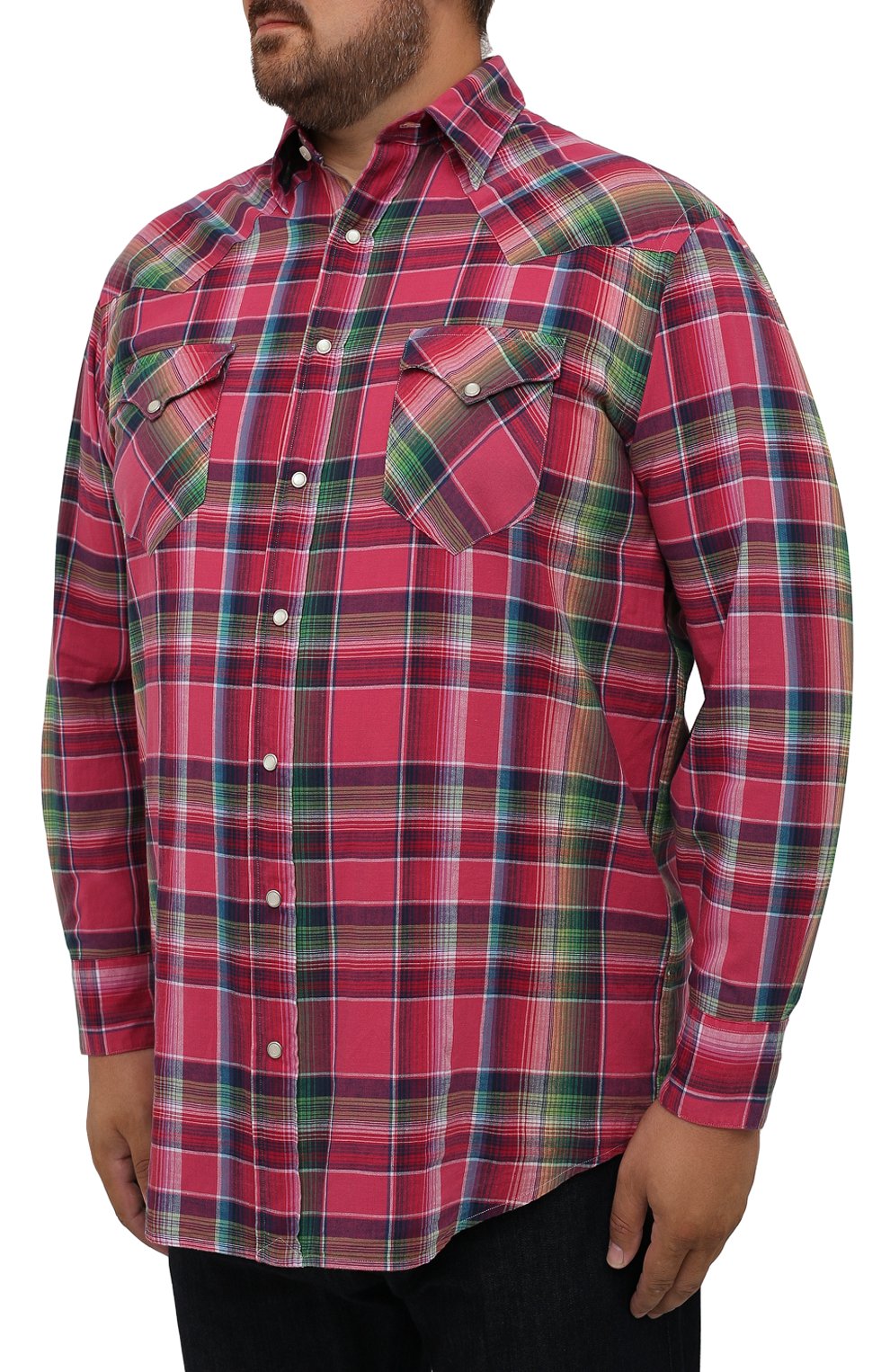 Хлопковая рубашка POLO RALPH LAUREN, арт. 711835520/5341/PRL BS, фото 3