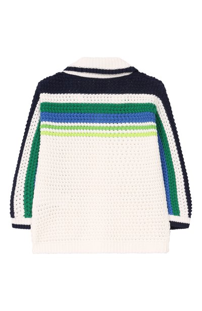 Хлопковый кардиган CASABLANCA, арт. K-SP26-KW-971-02-EX-BC