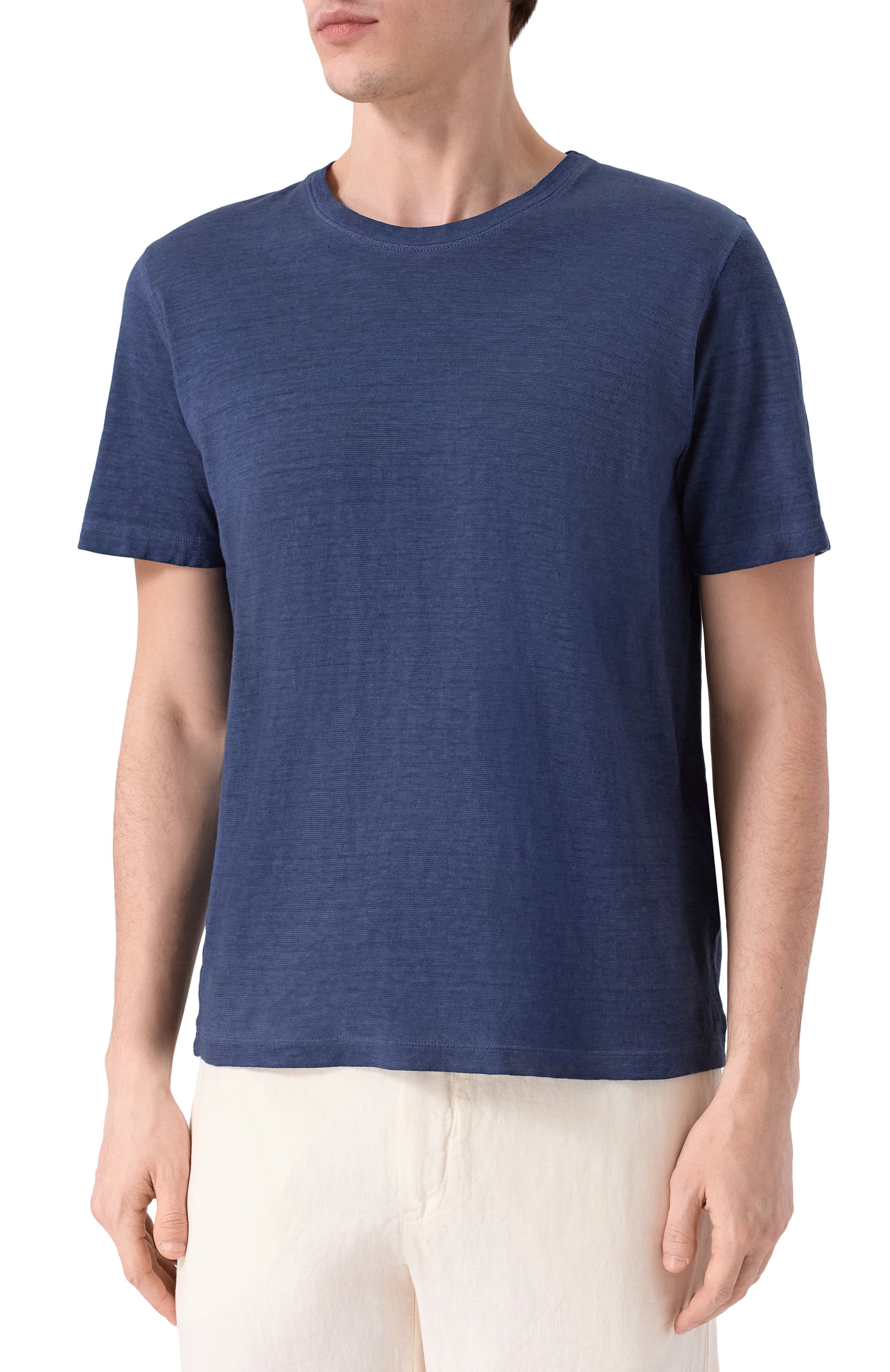 Футболка изо льна и хлопка 120% LINO, арт. 33ALIM7186/G308/S01, фото 3