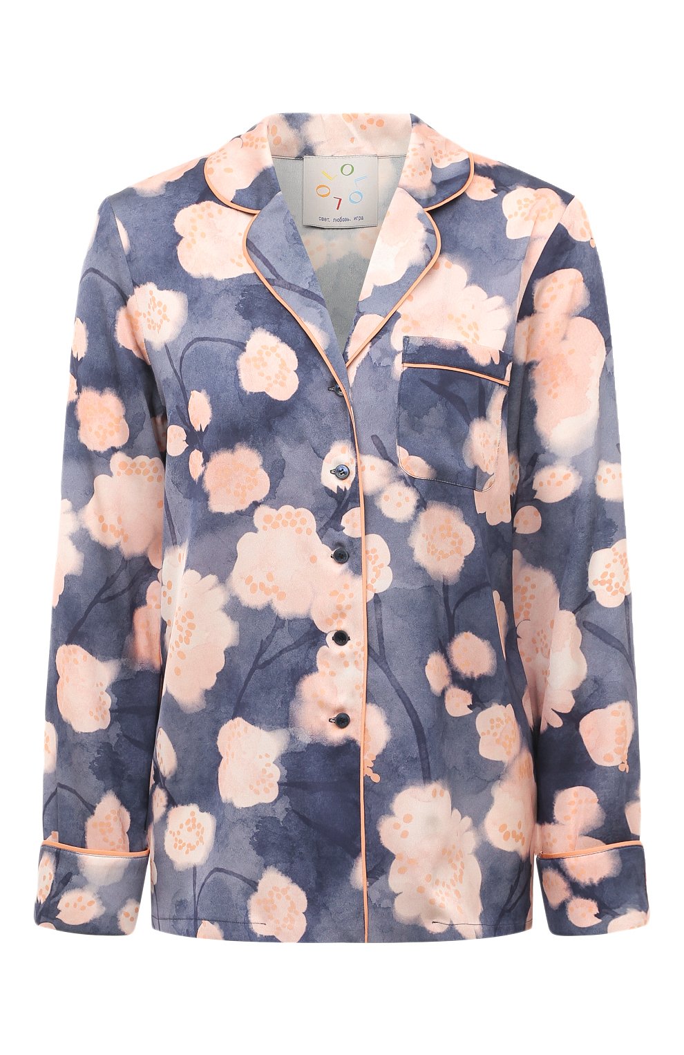 Шелковая рубашка OLOLOL, арт. OLBL015/1010.SK400/S23, фото 1