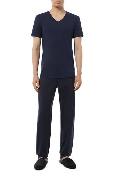 Хлопковая футболка HANRO, арт. 073089., фото 2