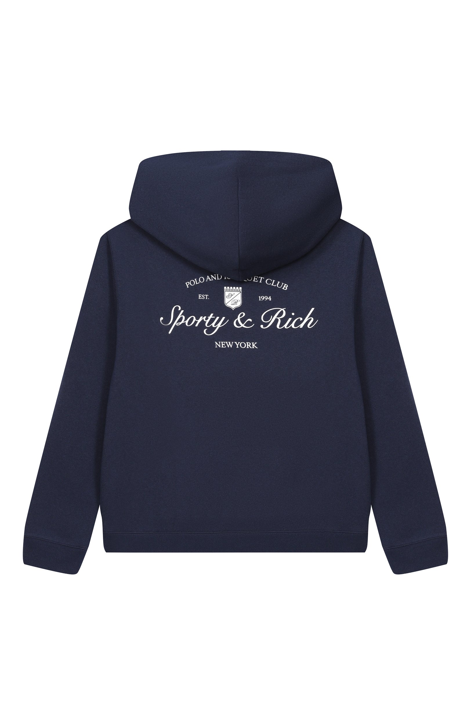 Хлопковое худи SPORTY AND RICH, арт. WS09575325BL106_001, фото 2
