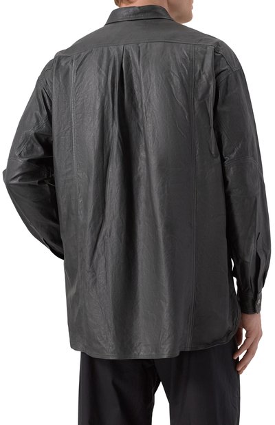 Кожаная рубашка GIORGIO BRATO, арт. GU25S24004NAPSTM, фото 4