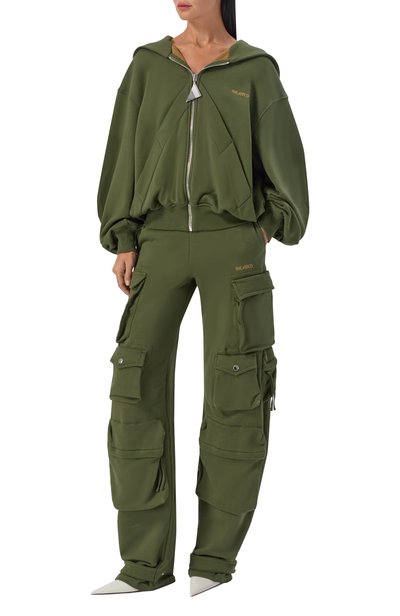 Хлопковые брюки-карго THE ATTICO, арт. 261WCP00260/JJF007AA, фото 2