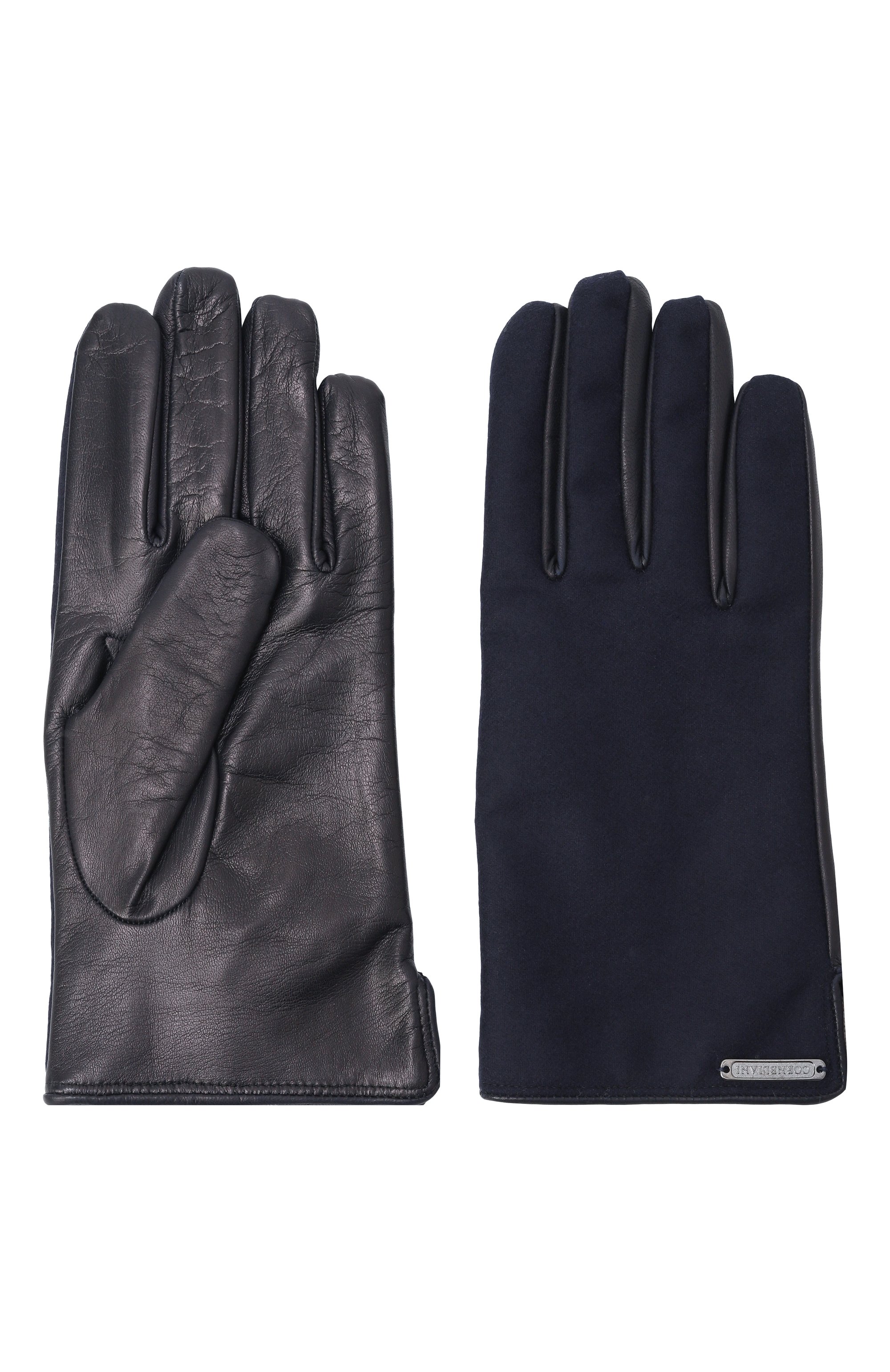 Комбинированные перчатки CORNELIANI, арт. 26Q318-2620584, фото 3
