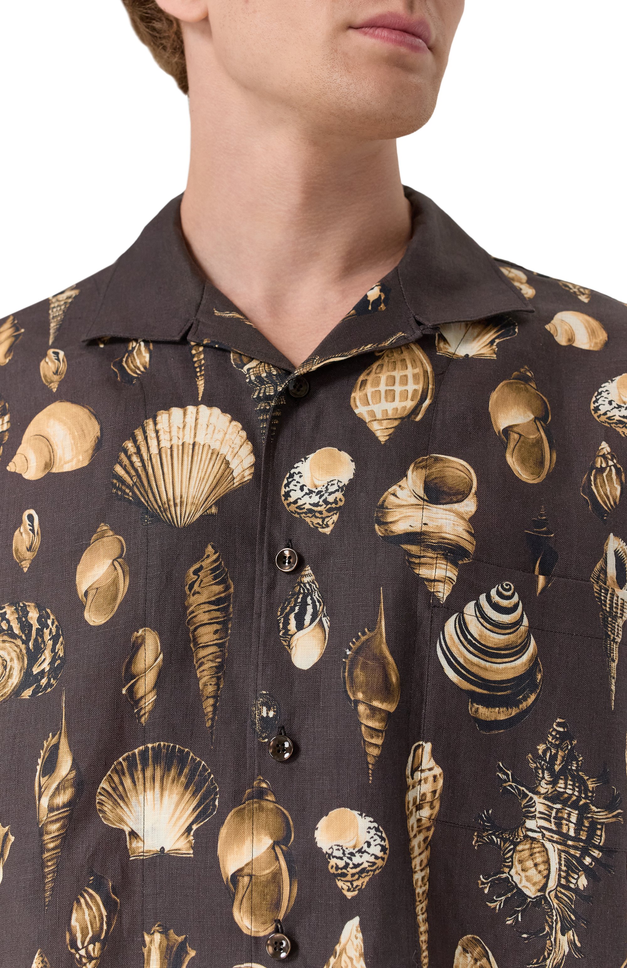 Льняная рубашка DOLCE & GABBANA, арт. G5NK0T/FP4NS, фото 5