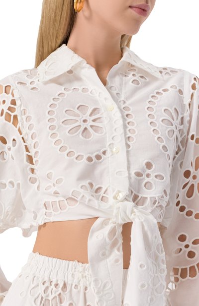 Хлопковая рубашка MC2 SAINT BARTH, арт. STBW FEBE/05727H, фото 5