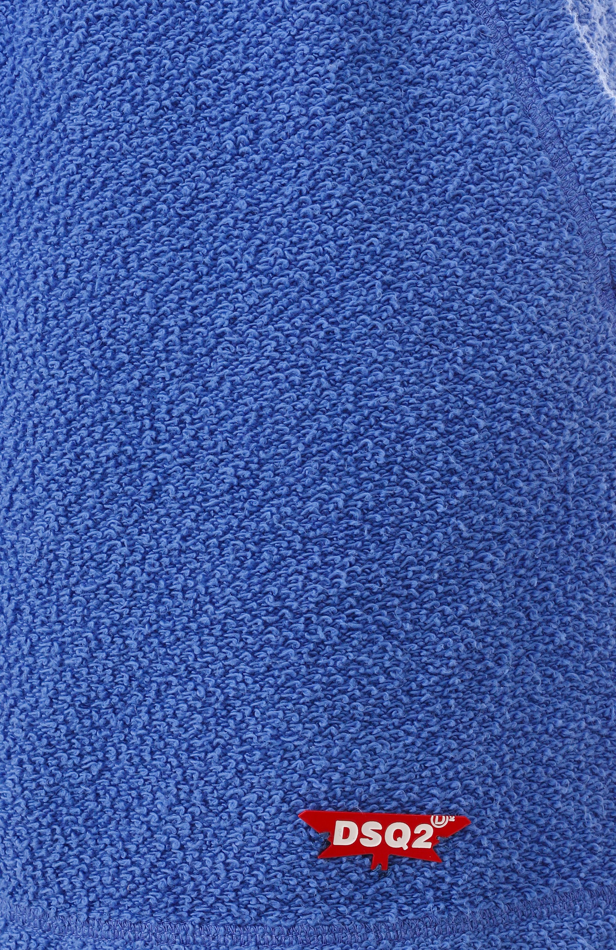 Хлопковые шорты DSQUARED2 синего цвета по цене 57600 руб., арт. S71MU0850/S25140, фото 6 Хлопковые шорты DSQUARED2, арт. S71MU0850/S25140, фото 6