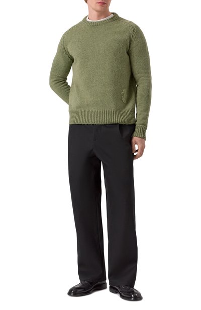 Свитер из хлопка и шерсти JIL SANDER, арт. J47GP0191-J15442, фото 2