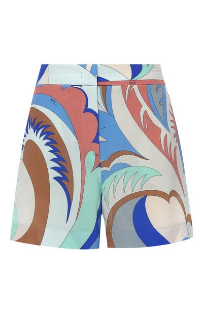 Женские шелковые шорты EMILIO PUCCI, арт. 9ERU13/9E733