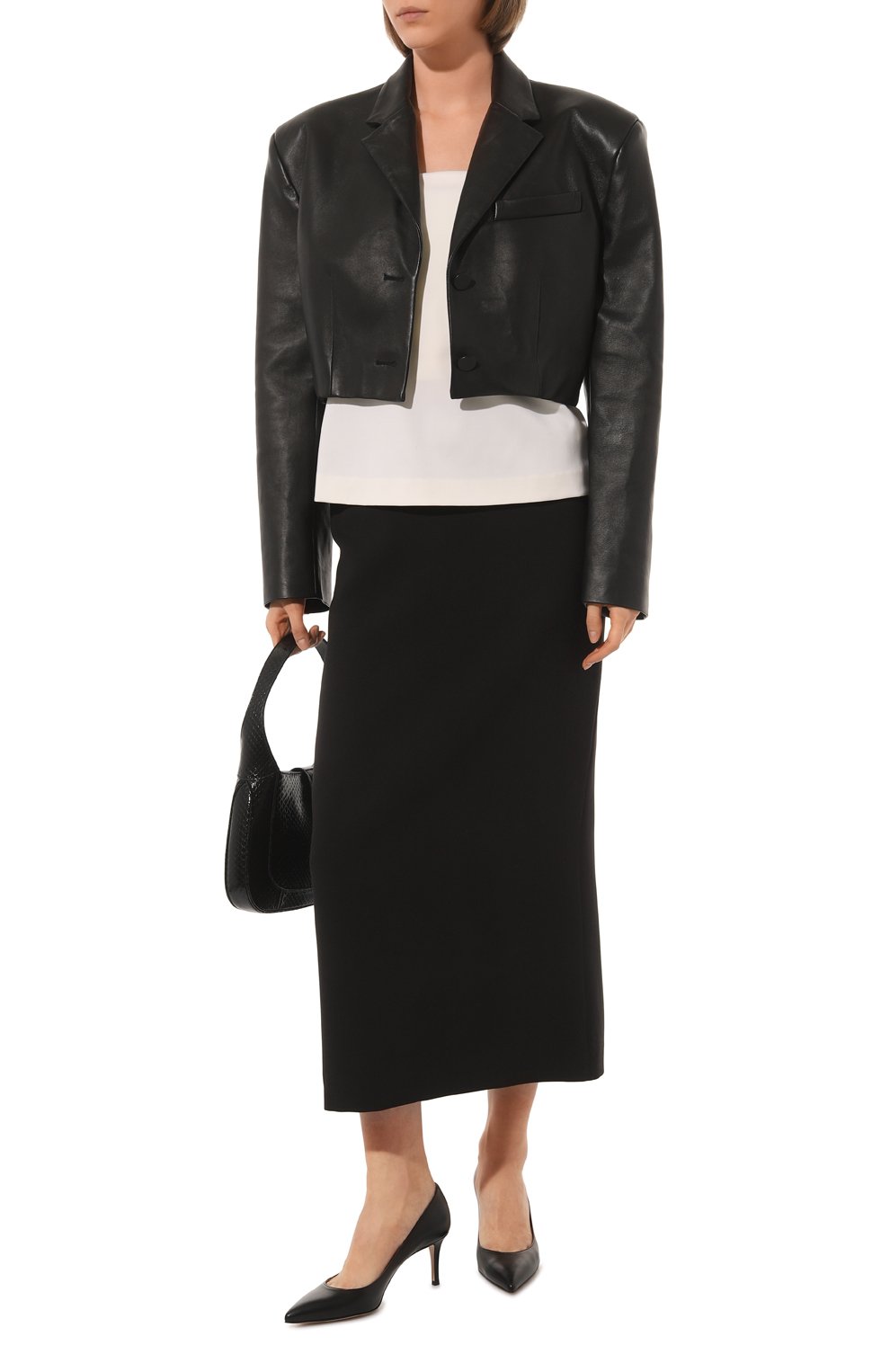 Кожаные туфли gianvito 70 GIANVITO ROSSI, арт. G26770.70RIC.VITNER0, фото 2