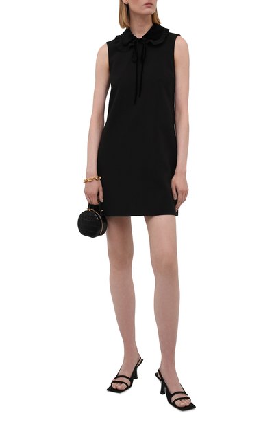 Платье REDVALENTINO черного цвета по цене 52100 руб., арт. WR3VABP0/610, фото 2 Платье REDVALENTINO, арт. WR3VABP0/610, фото 2
