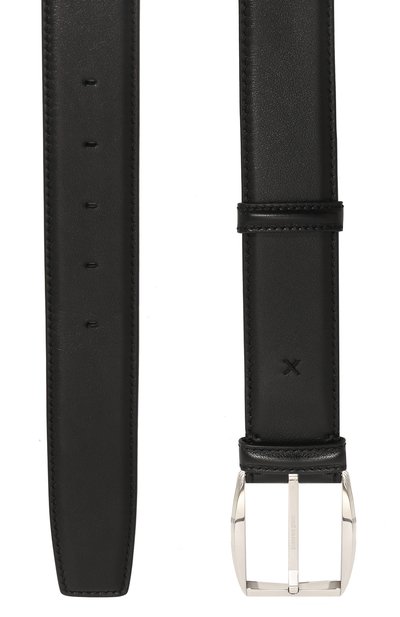 Кожаный ремень STEFANO RICCI черного цвета по цене 110000 руб., арт. N381VH/A435P, фото 3 Кожаный ремень STEFANO RICCI, арт. N381VH/A435P, фото 3