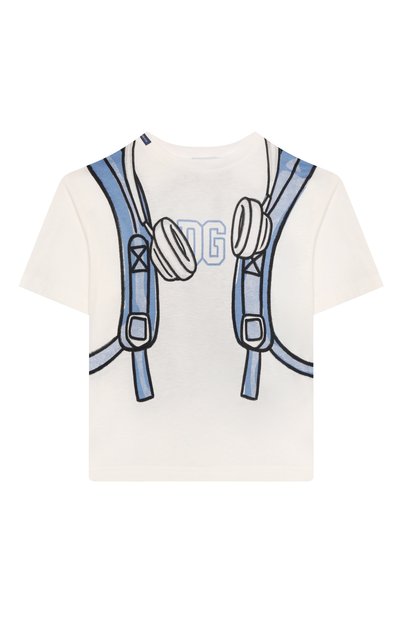 Хлопковая футболка DOLCE & GABBANA, арт. L4JTHV/II7H5/2-6