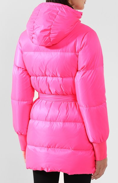 Пуховик с поясом KENZO фуксия цвета по цене 48850 руб., арт. F9620U046565, фото 4 Пуховик с поясом KENZO, арт. F9620U046565, фото 4