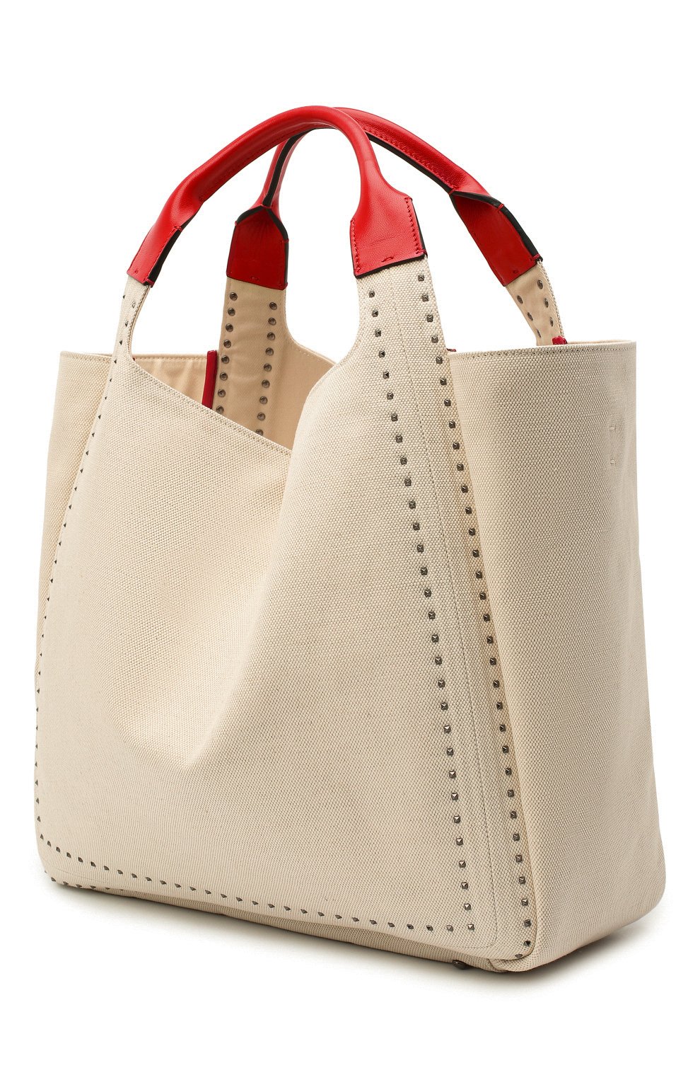 Сумка-шопер atelier medium VALENTINO бежевого цвета по цене 276000 руб., арт. UW0B0H85/NIZ, фото 4 Сумка-шопер atelier medium VALENTINO, арт. UW0B0H85/NIZ, фото 4