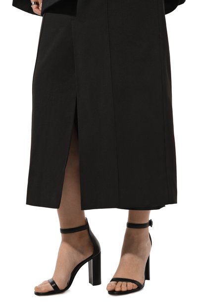 Кожаные босоножки gaeta GIANVITO ROSSI, арт. G61712.95RIC.NAPNER0, фото 3