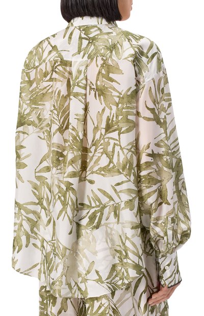 Шелковая рубашка BRUNELLO CUCINELLI, арт. MQ999NL486, фото 4