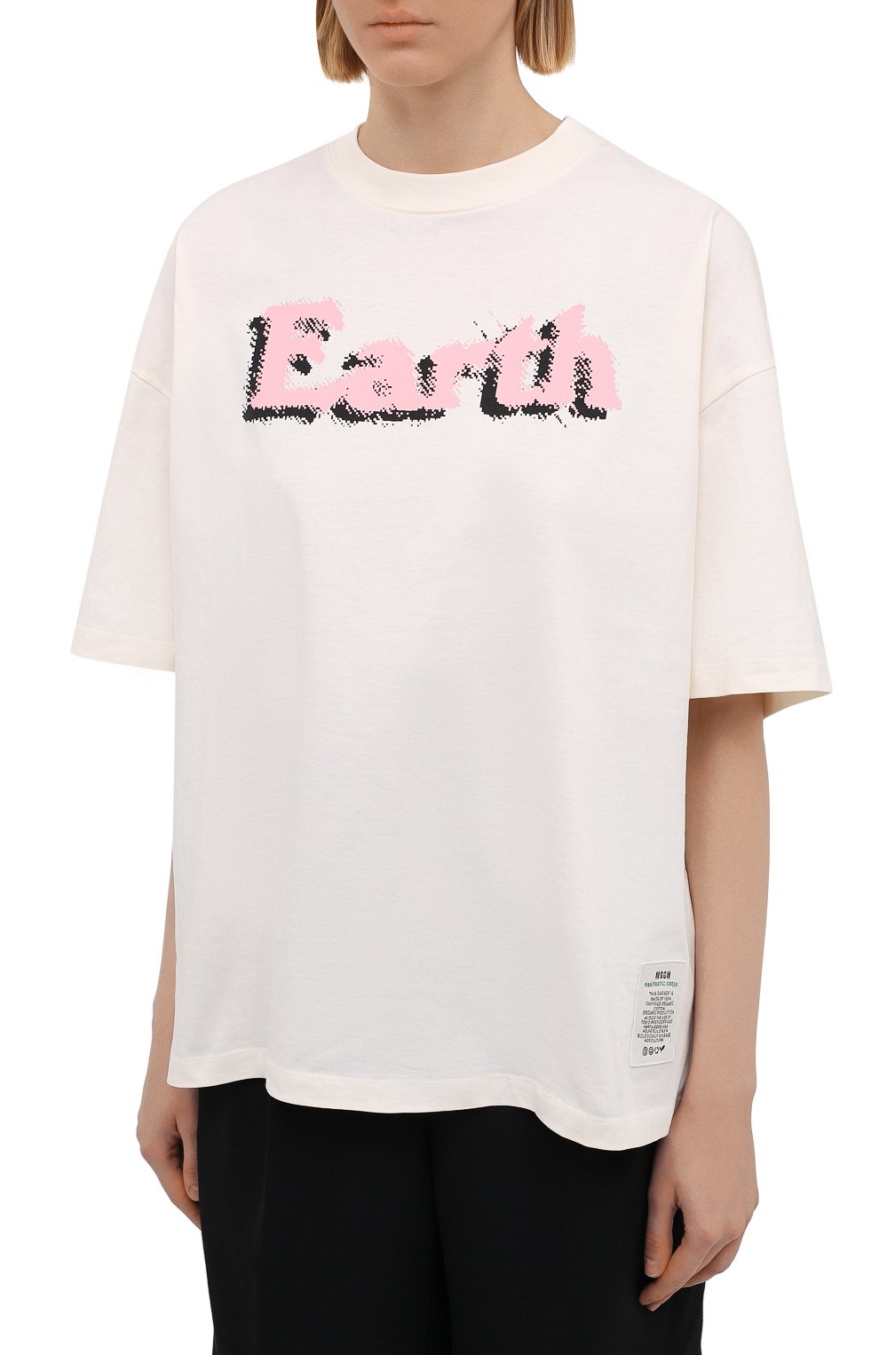 Хлопковая футболка MSGM, арт. 3042MDM290 217117, фото 3