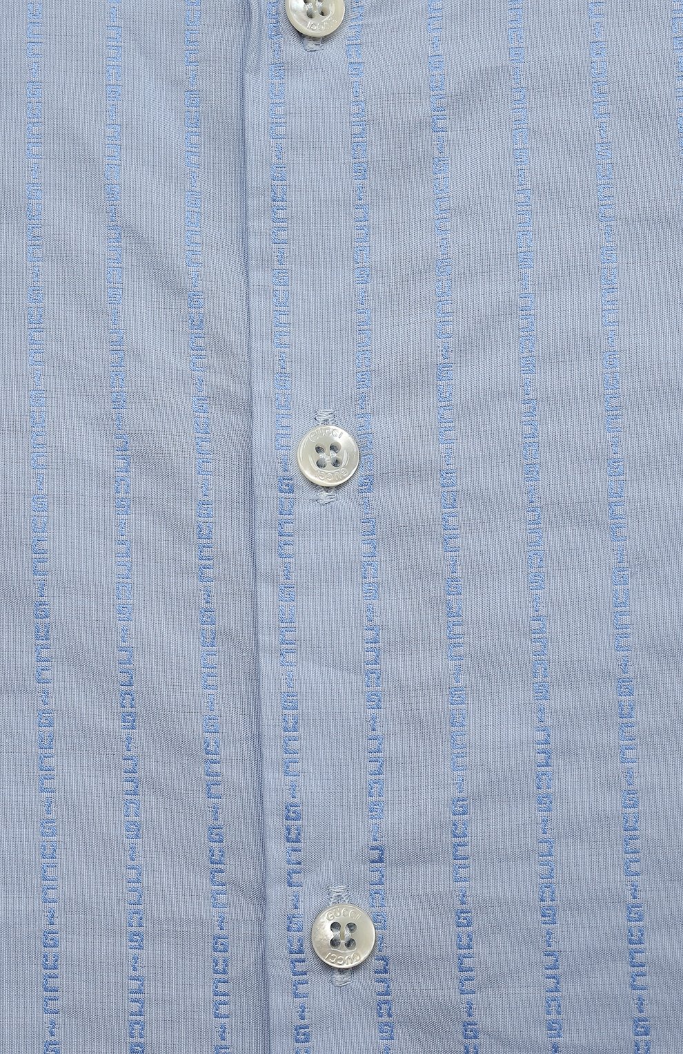 Хлопковая рубашка GUCCI, арт. 634607 XWAKX, фото 3