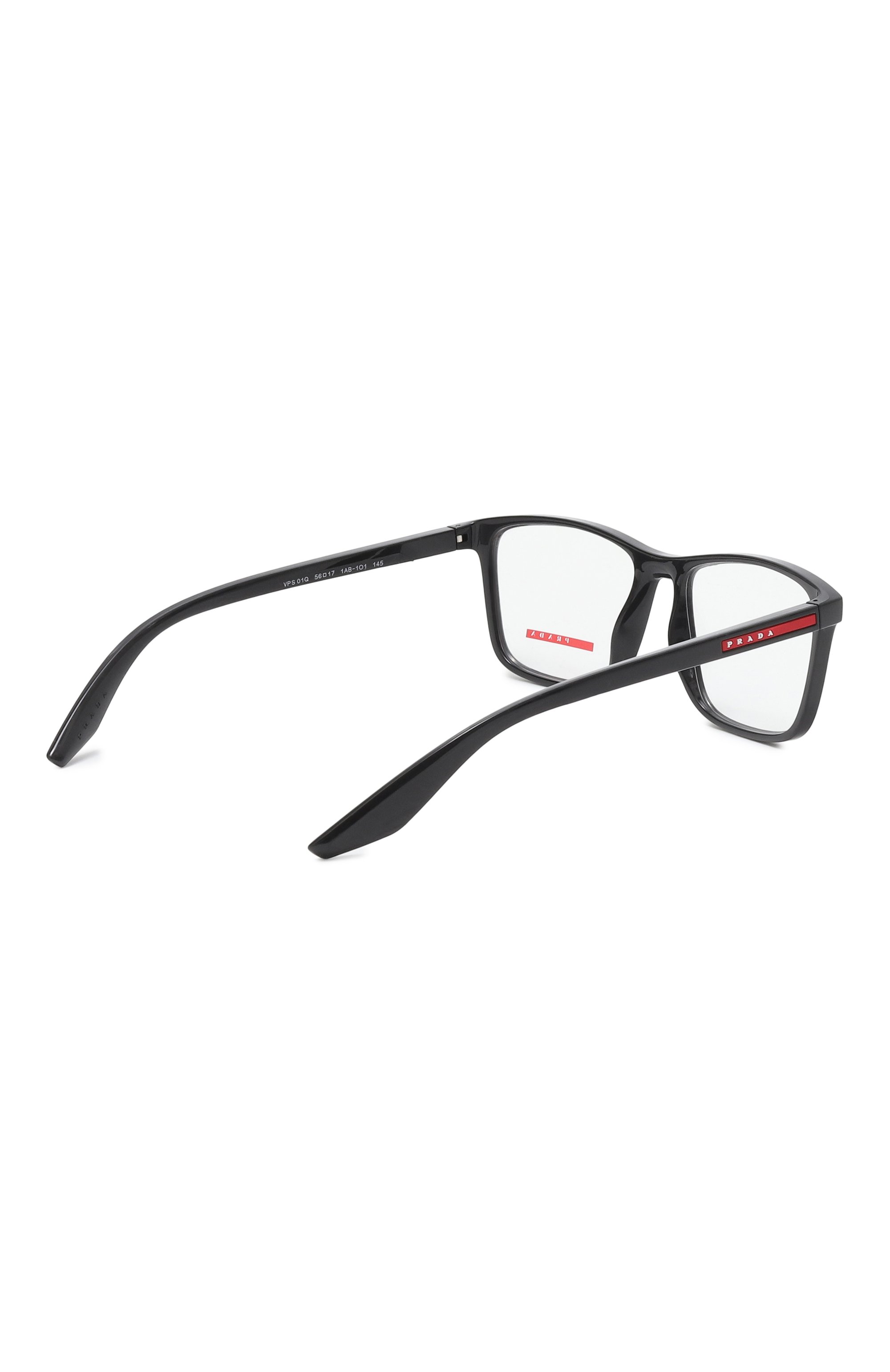 Оправа PRADA LINEA ROSSA черного цвета по цене 35800 руб., арт. 01QV-1AB101, фото 4 Оправа PRADA LINEA ROSSA, арт. 01QV-1AB101, фото 4