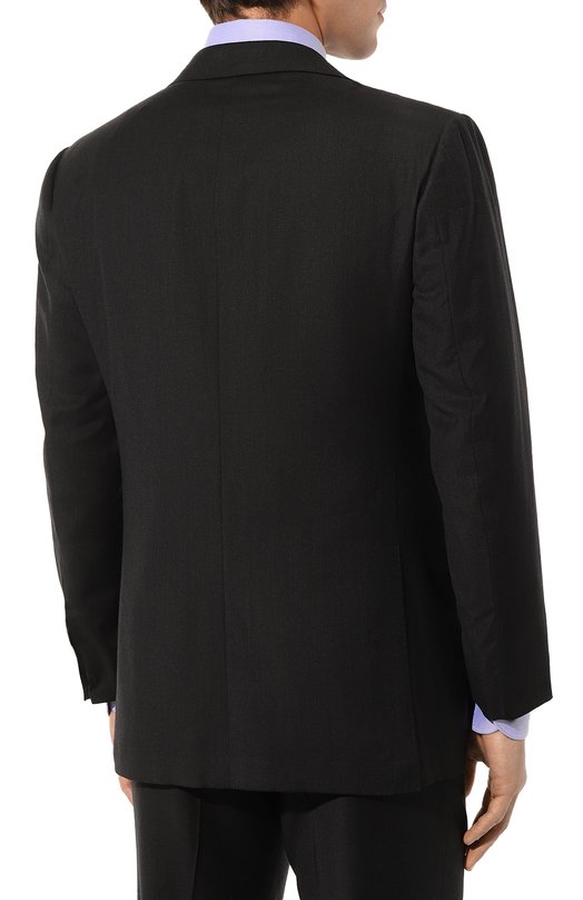 Шерстяной костюм-тройка Kiton UAGL81K01270 Серый  UAGL81K01270 Фото 3