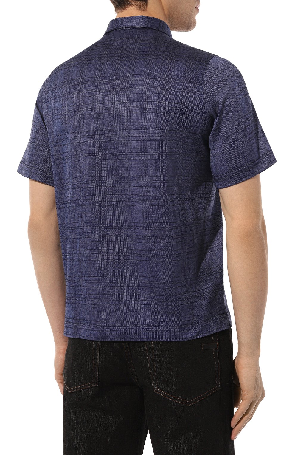 Хлопковое поло ZILLI, арт. KZP002ZS56067ZS005650, фото 4