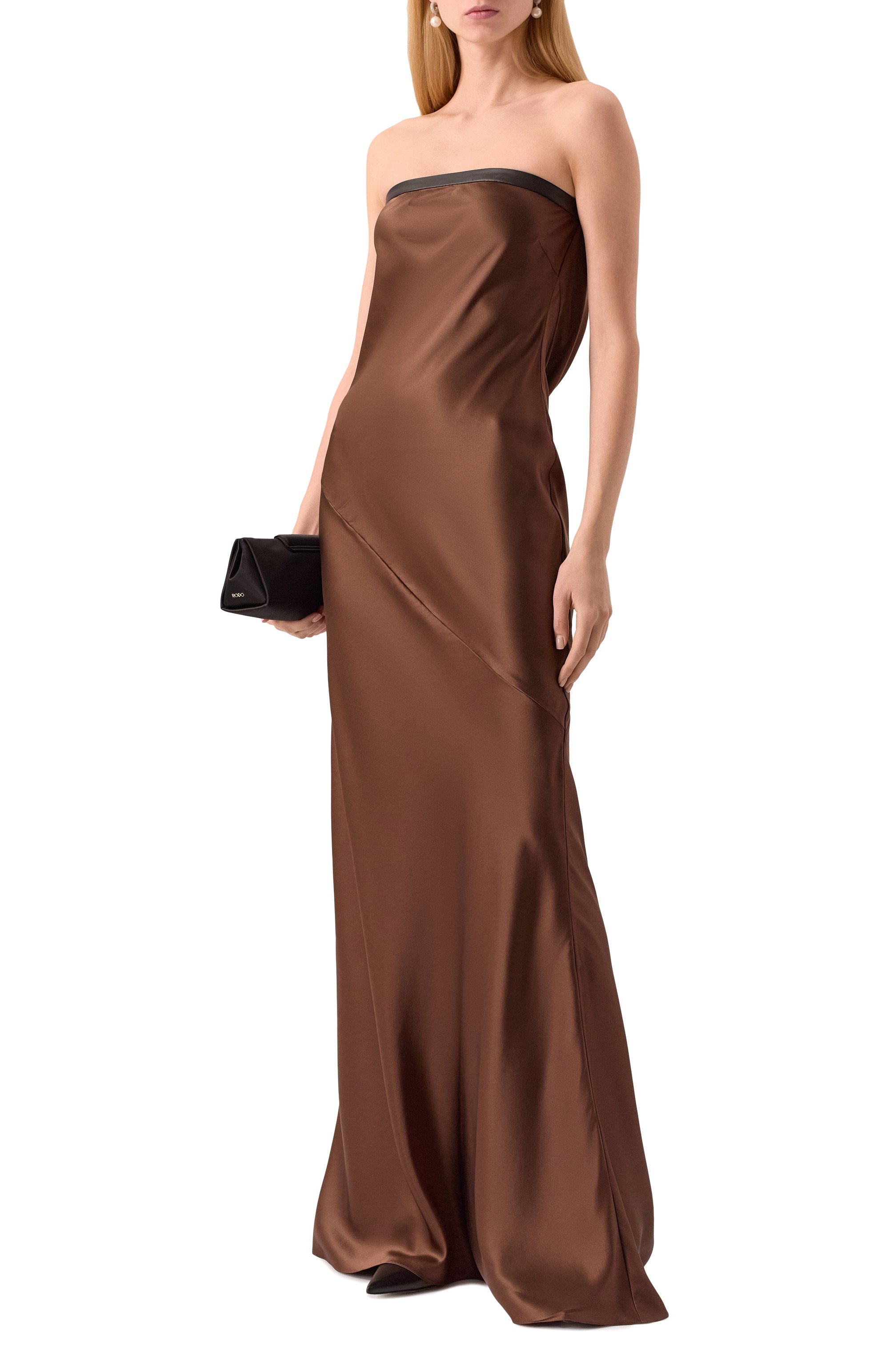 Атласное платье LOUVE, арт. 24-1-03-01-08, фото 2