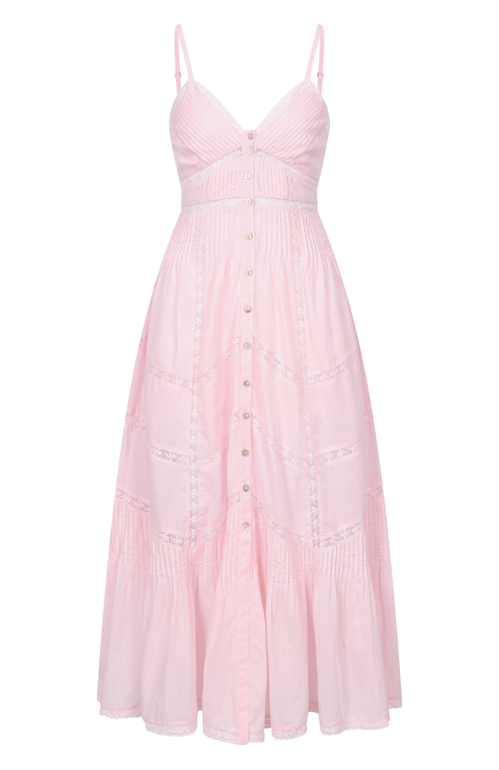 Хлопковое платье LOVE SHACK FANCY, арт. D2245-1987, фото 1