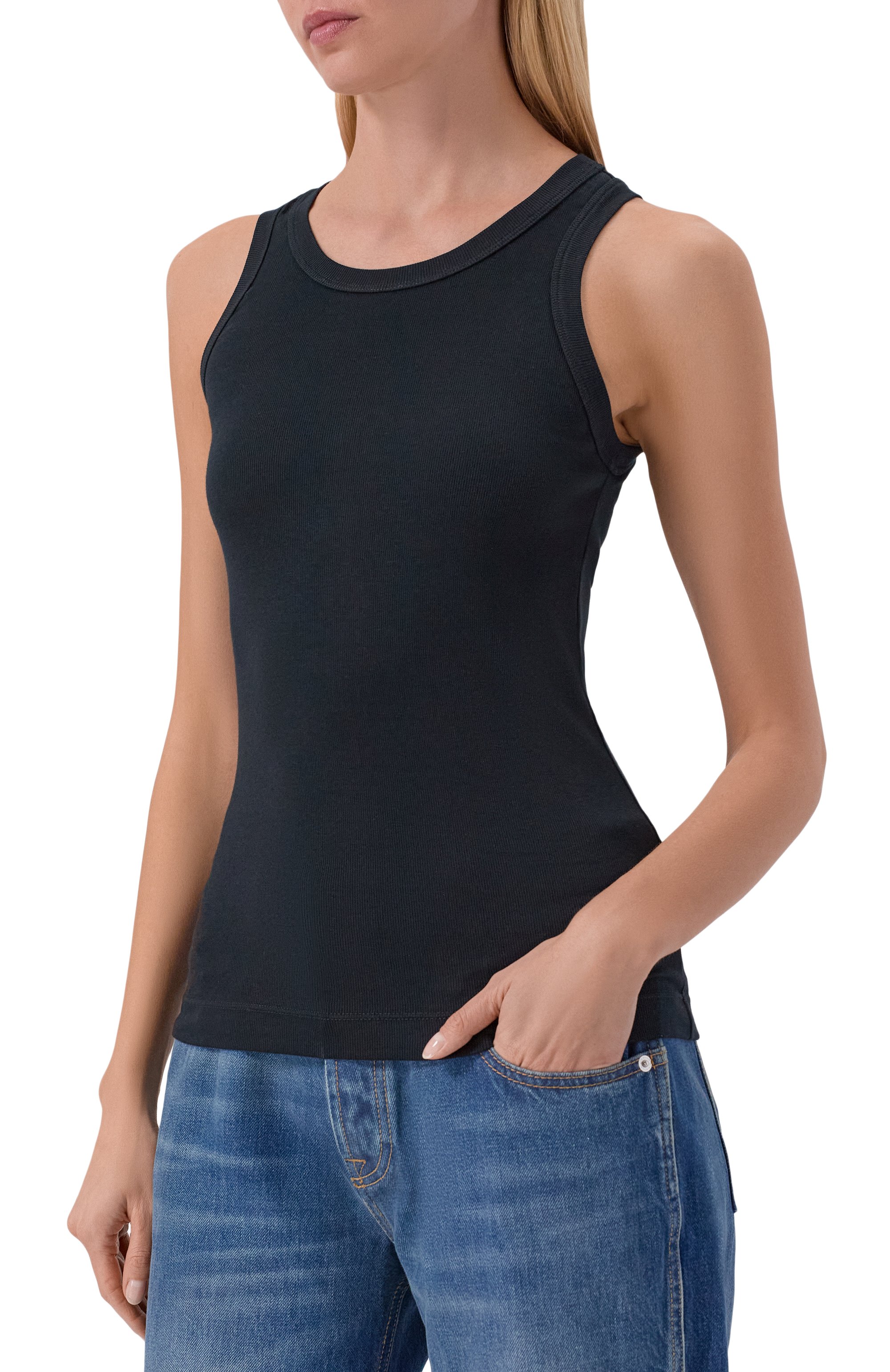 Хлопковая майка BRUNELLO CUCINELLI, арт. M0TC8FX230, фото 3