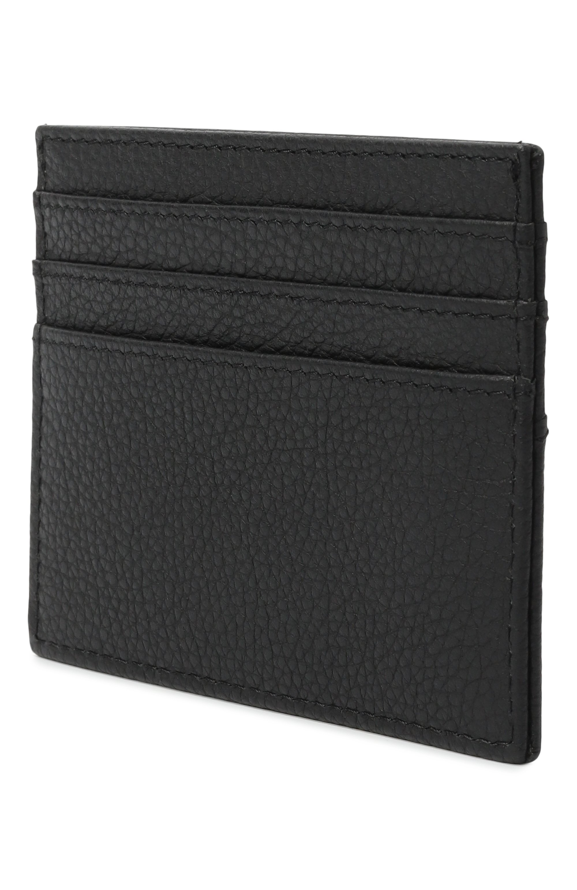 Кожаный футляр для кредитных карт BOSS черного цвета по цене 10450 руб., арт. HBPU00002M, фото 2 Кожаный футляр для кредитных карт BOSS, арт. HBPU00002M, фото 2